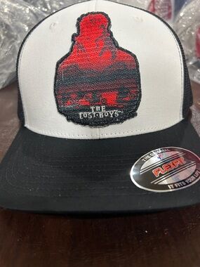 The Lost Boys Red & Black Patch Trucker Hat